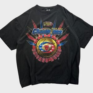 90S Chicago Bulls 1998 Nba Champions Graphic T-Shirt